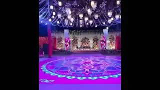 Luxurious, Royal & Grand Red theme Barat Wedding Events planned & designed by a2z Events Solutions