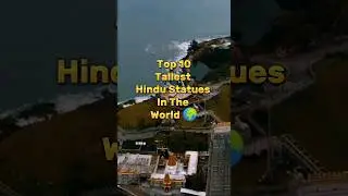 Top 10 Tallest Hindu God🕉️ Statues in the World🌍 #shorts #hindugod #statues