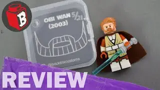 Bricktrix Customs Order Unboxing and Review: Custom LEGO 2003 Obi-Wan Kenobi! (Minifigure Mondays)