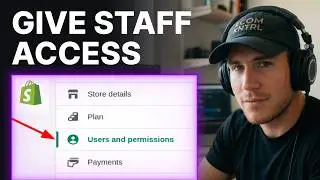 How to Give Shopify Store Access to Staff User Permissions (2026) | Users & Permissions