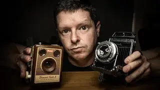 Shooting 620 film - feat. Trashman Treasures, Wickwar - Kodak Vollenda and Kodak Brownie Flash B