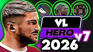 (SAIU!) VL HERO v7 2026 COM DINHEIRO INFINITO FACES EM HD TATUAGENS KITS ESTÁDIO MODIFICADO ‼️