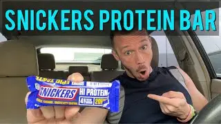 PROTEIN CANDY BAR? | Snickers Hi Protein Bar REVIEW | High Protein