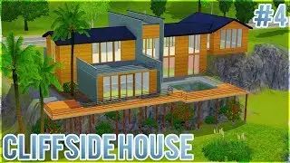 The Sims 3: Let's Build a Cliffside House (Part 4) Landscaping