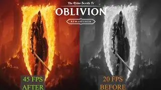Elder Scrolls 4: Oblivion FPS Boost Guide For Potato 🥔 PCs | 50% FPS Boost With Commands.