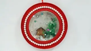 Best Out of Waste Christmas Wall Decoration | Christmas Home Decor | StylEnrich