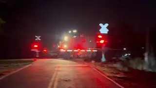 CSX 7229 Leads Long Fast Moving CSX I031-06 SB Intermodal Combo Train Thru Mars Bluff SC
