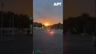 Eyewitness Video Captures Moment Missile Strikes Dnipro, Eastern Ukraine | APT