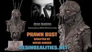 Monster Model Review #180 The Prawn Bust from Resin Realities