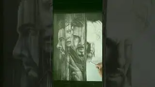 doctor strange in the multiverse of madness poster realistic drawing(part 2)