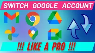 How to Switch or Change Google Account in Chrome, Gmail, Drive | फोन में गूगल अकाउंट कैसे चेंज करें