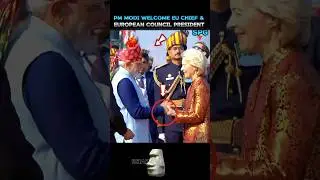 PM Modi Welcomes European Union Chief | Historic India&ndash;EU Moment 🇮🇳🇪🇺 #shorts #trending #ytshorts