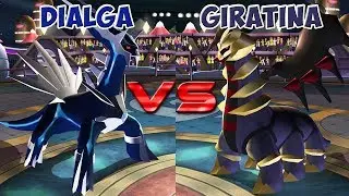 Pokemon battle revolution - Dialga vs Giratina