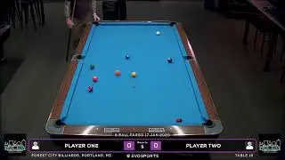 PLAYER ONE vs PLAYER TWO - FOREST CITY BILLIARDS - TABLE 10 | EvoSports