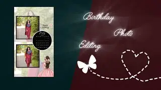 Birthday photo editing 📸 in inshot app ⚡ in tamil 🔥