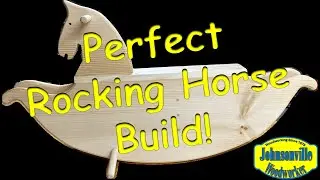 Perfect Toddler Rocking Horse Built using OneFinity CNC Router or a Bandsaw is a Simple Build