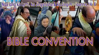 Mad ia ka jingpynkhiah ba phylla ha ka Bible Convention ryngkat bad u Fr. Leo Mary Lyndem