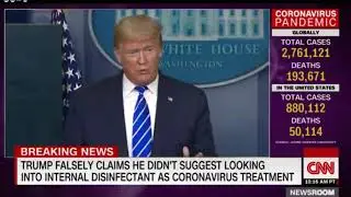 First Round of Trump's Light Internal Cleansing Therapy (Trump-LICT)