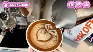 Advanced Rose Heart Latte Art Tutorial: Mastering Wing Symmetry & Layered Stacking