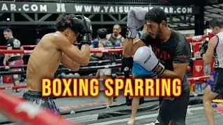 Boxing Sparring at Silk Muay Thai | Thailand