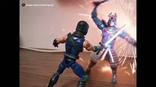 My custom shredder vs silver samurai fighting to the death 
