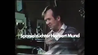 1987 Pal Hundefutter &ndash; Spanielz&uuml;chter Herbert Mund &ndash; Deutsche Retro Werbung