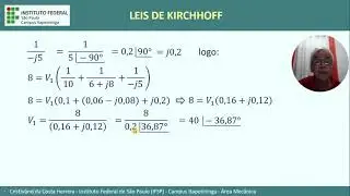 Leis de Kirchhoff aplicadas a Circuitos de Corrente Alternada
