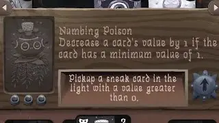 Card Thief Numbing Poison upgrade 1