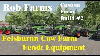 Felsburnn FARM BUILD | CONSOLE & PC MAP | Europe MAP | Timelapse | Farming Simulator 19