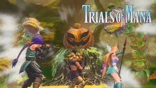 Hunting Benevodons - Trials of Mana Playthrough Part 9 (Hard Difficulty / No Commentary)