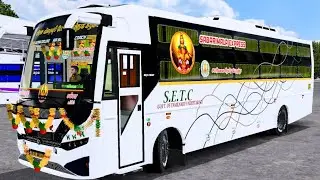 🎀அரசு விரைவுப் போக்குவரத்துக் கழகம்💥SUPER FAST🔥| SMOOTH RIDE💚DRIVING ON ETS2 GAME PLAY | RG GAMING ❤