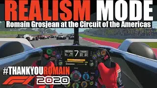 F1 2020 REALISM MODE - USA (100% RACE + TRACKIR + COCKPIT + NO HUD + NO ASSISTS)