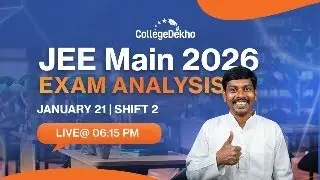 JEE Main Shift 2 Question Paper Analysis 2026 January 21: Interview with Subject Expert, Percentile