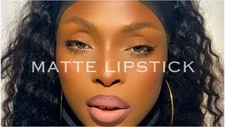 MATTE LIPSTICK TUTORIAL