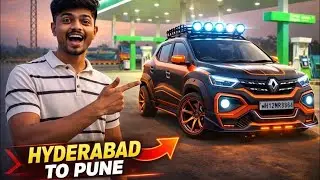 I Drove 600+ KM in my KWID &ndash; Hyderabad to Pune Road Trip 🚗🔥| Worst Mistake or Best Journey?