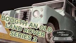 Land Rover Series 3 rebuild - first day - EP1