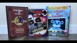 FNAF book Review Security Logbook,The Ultimate Guide,Fnaf silver eyes book collection