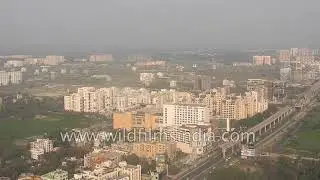 Flight heading towards Kolkata in West Bengal