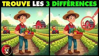 🔥 Trouvez les 3 Différences / Jeu des 3 Erreurs 🔍✨ [ Trouve les différences 9 ]