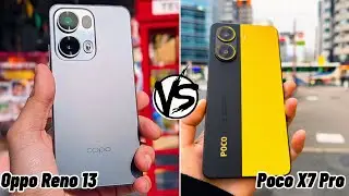 مقارنة فيها اهم الاختلافات Oppo Reno 13 vs Poco X7 Pro