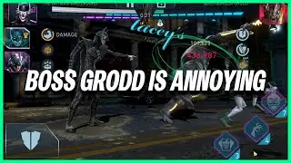 Injustice 2 Mobile | Boss Gorilla Grodd Is Annoying | The Last Contract | Heroic 6 Tier 1