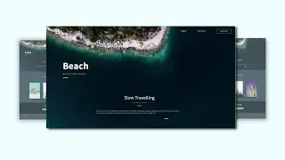 How To Make Website Using HTML & CSS | Full Responsive Travel Website Design & Code Step by Step