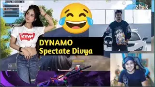 When 😂Dynamo & Hrishav Spectate Divya For 1v1
