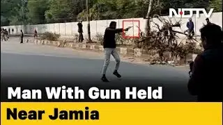 Man Fires At Protesters Near Jamia In Delhi, Shouts 