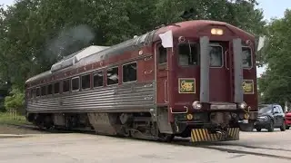 Conway Scenic ex-New Haven Budd Rail Diesel Car (RDC) in action! August 2024