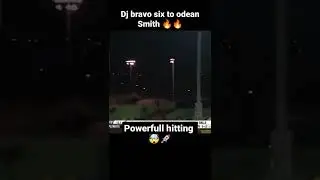 DJ Bravo to odean Smith mud mud ke na dekh six