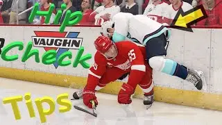 NHL 22 how to hip check