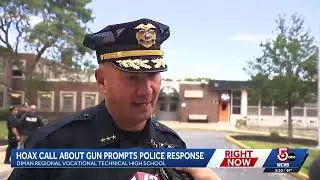 School lockdown ends after bomb, gun threat deemed hoax