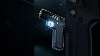 How Does A Taser Work?! READ DESCRIPTION! (AI Simulation) #taser #police #shorts