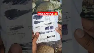 free sample products today #shopping #unboxing #loot #shorts #short #shortvideo